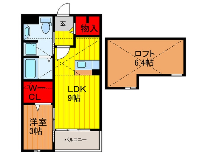 間取り図 ブルムコート