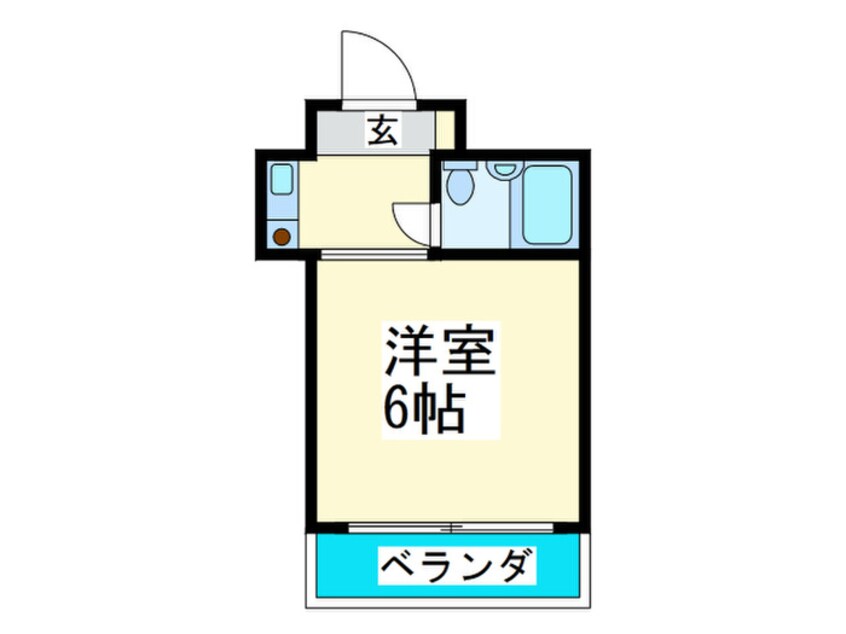 間取図 シャトー京橋
