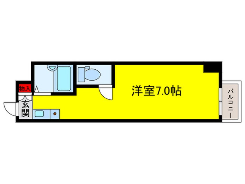 間取図 リーヴズ千里山