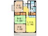 ピアドミ－ル 3LDKの間取り