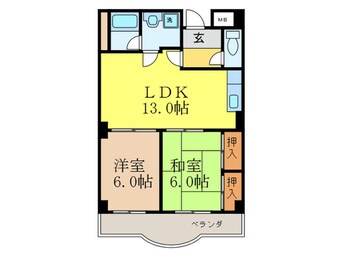 間取図 ピアドミ－ル