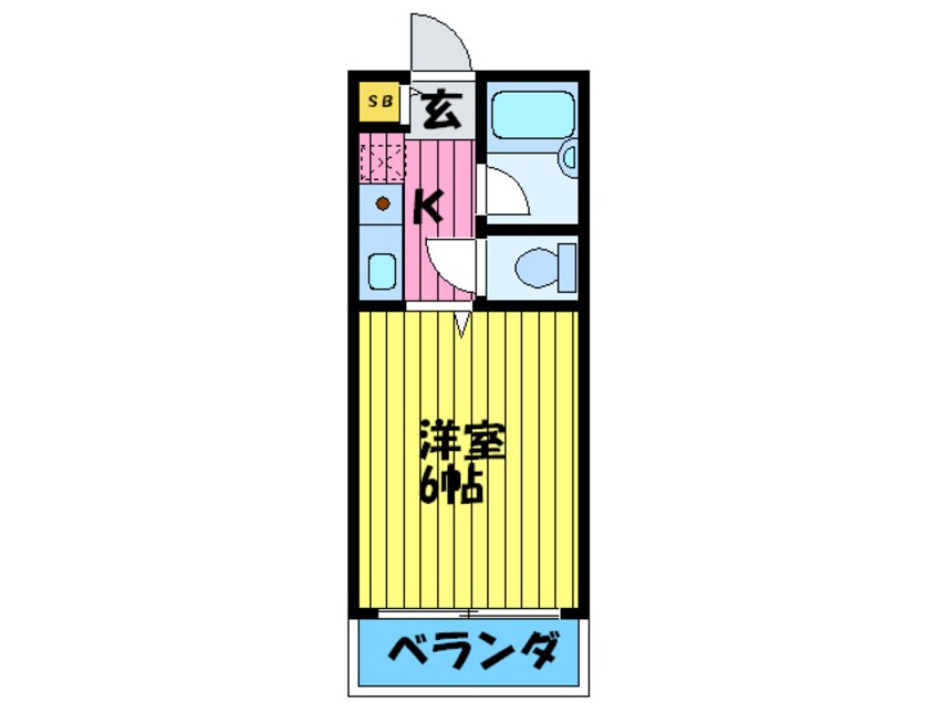 間取図 ＣＡＳＡ西郷