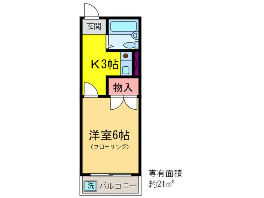 間取図 ドｩエルリングハウス刀根山