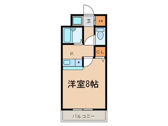 間取図 アパートメント宝ヶ池