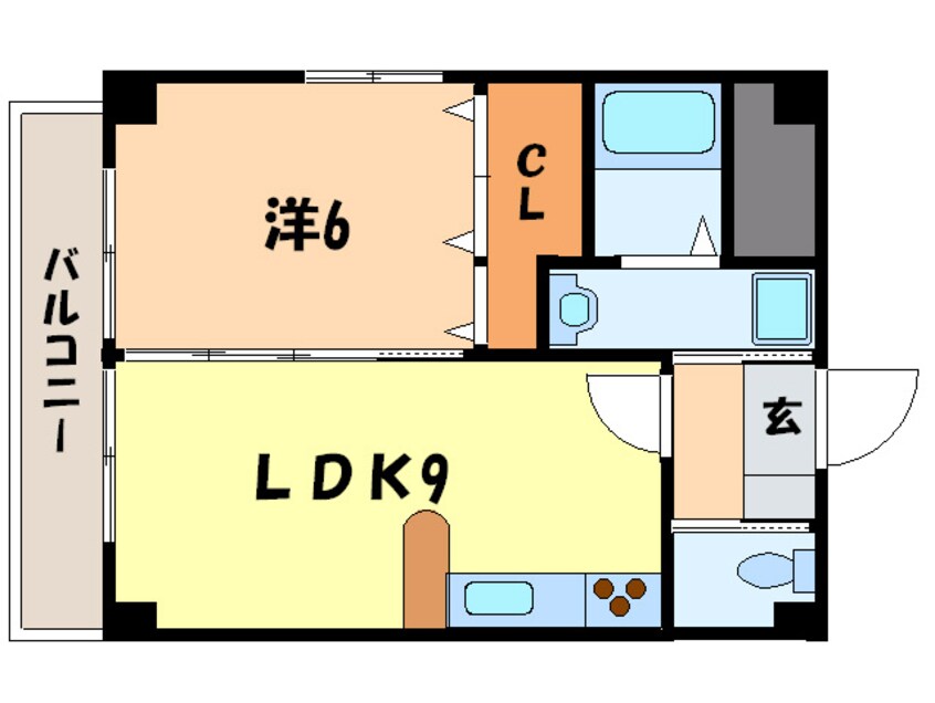 間取図 ル・ソレイユ