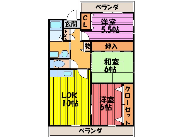 間取り図 Ｖｉｏ東中野