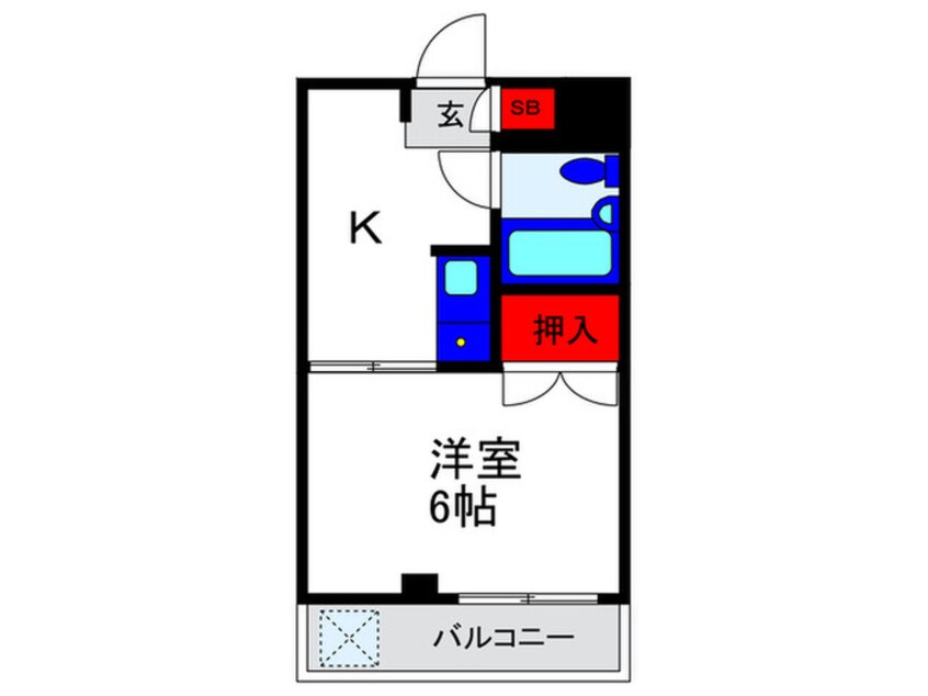 間取図 曽根西町マンション