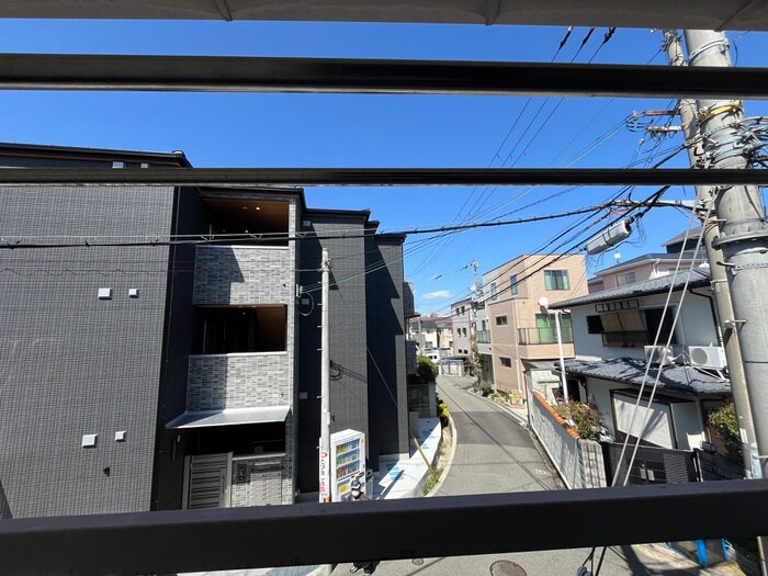 室内からの展望 曽根西町マンション