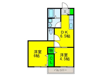 間取図 Ｔ.Ｋハイツ