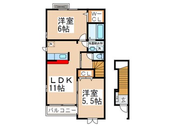 間取図 ディアコ－ト