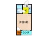 ライフ大池ハイツ 1Kの間取り