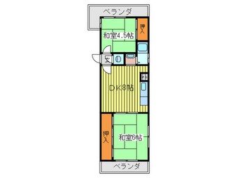 間取図 洋進マンション