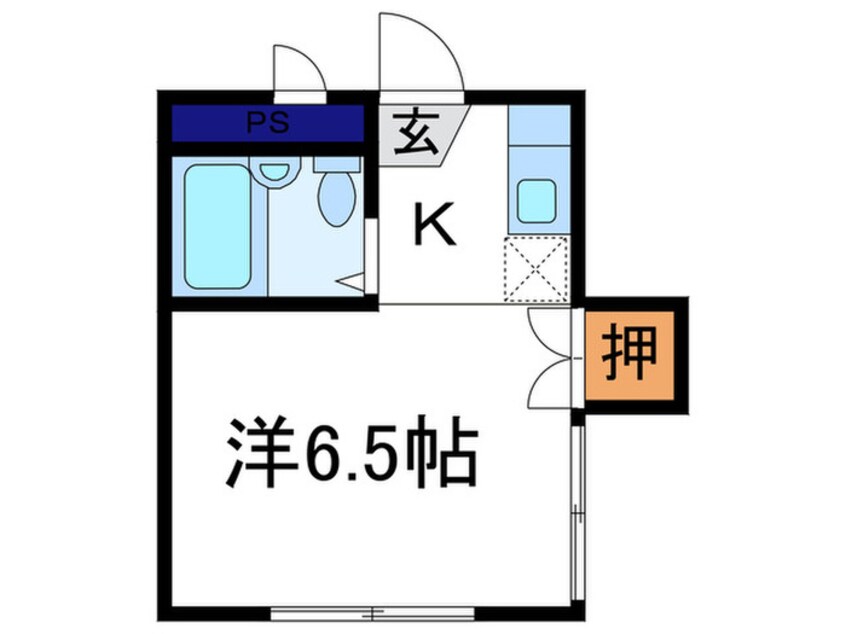 間取図 カサローゼ吉田