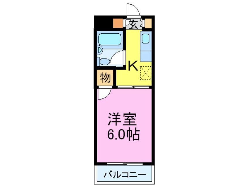 間取図 ＲＨＹＴＨＭ江坂町