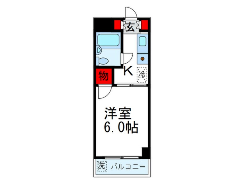 間取図 ＲＨＹＴＨＭ江坂町