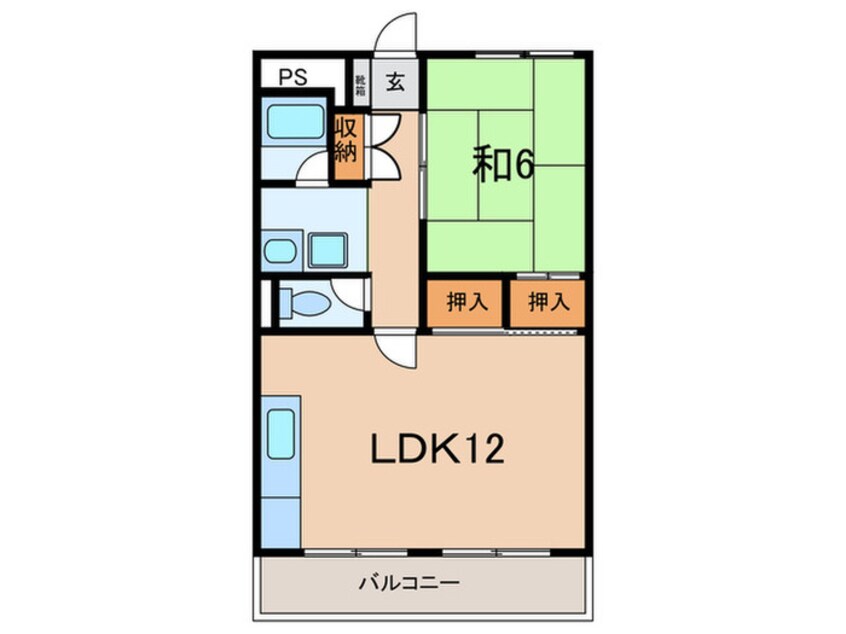 間取図 山本マンション