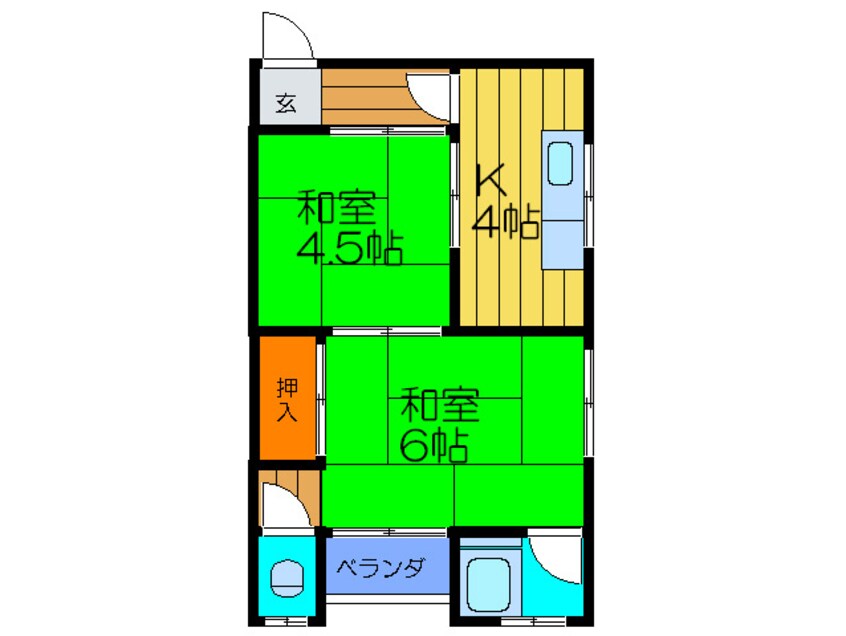 間取図 基陽マンション