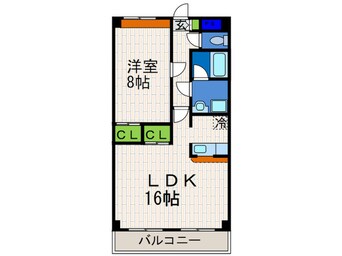 間取図 グレース ナカミヤ