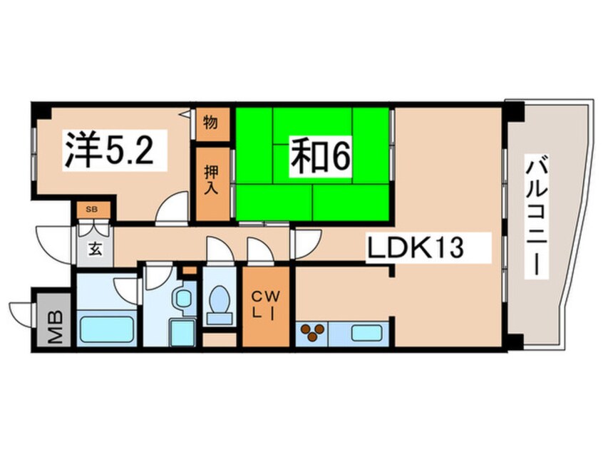 間取図 サクラル－セント