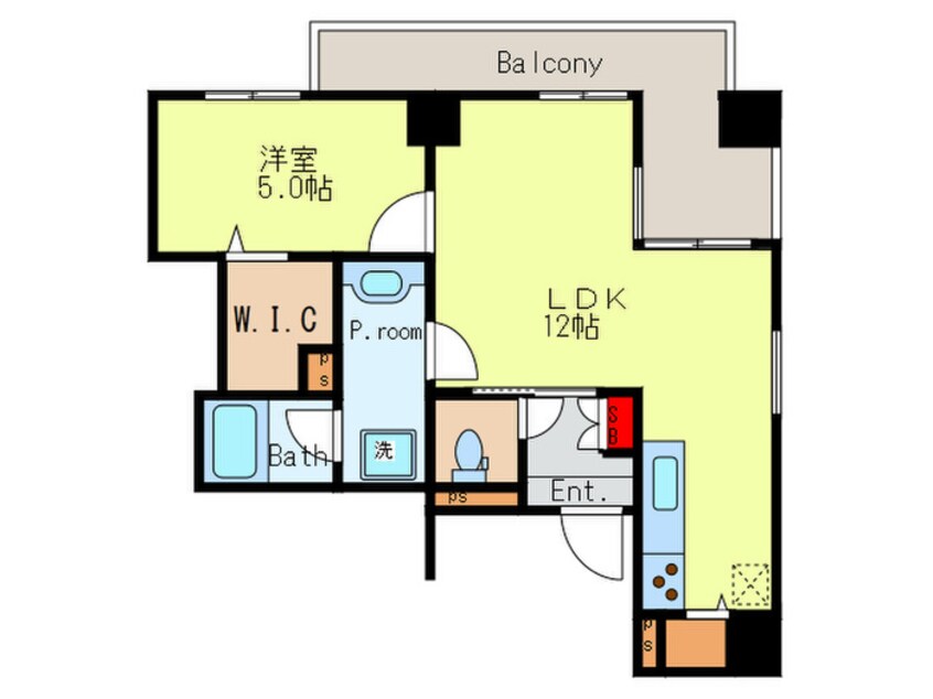 間取図 ラヴィベール上町台