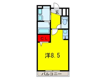 間取図 ハイツ北三国