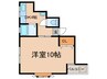 セゼ－レ戸崎 1DKの間取り