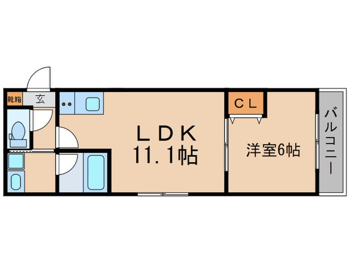 間取り図 Brillia Court　丹波橋