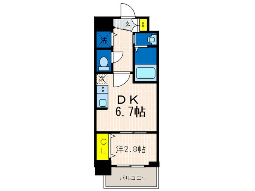 間取図 セレニテ神戸元町