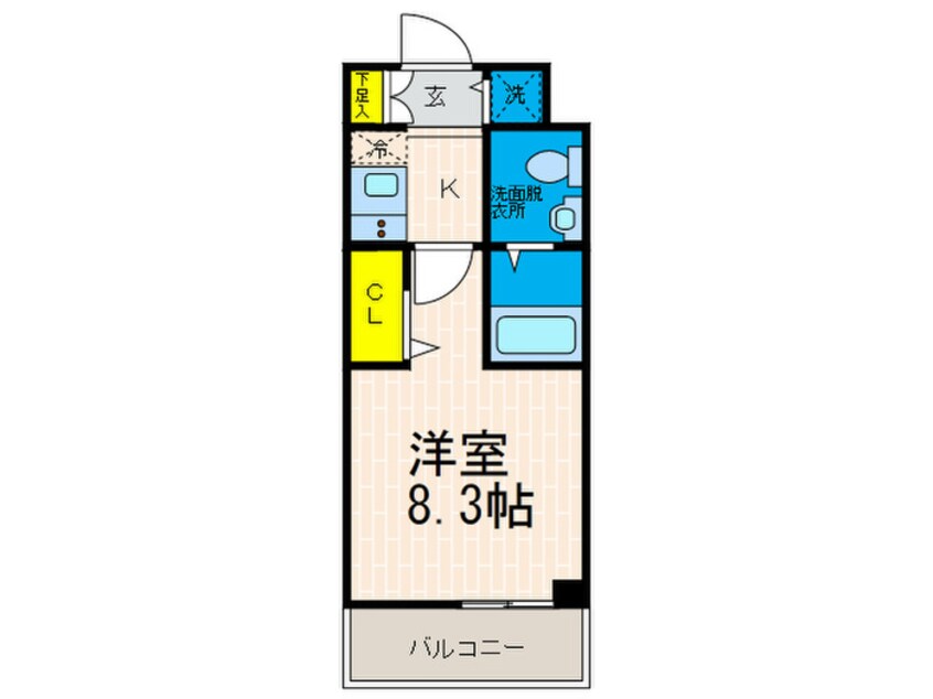 間取図 セレニテ神戸元町