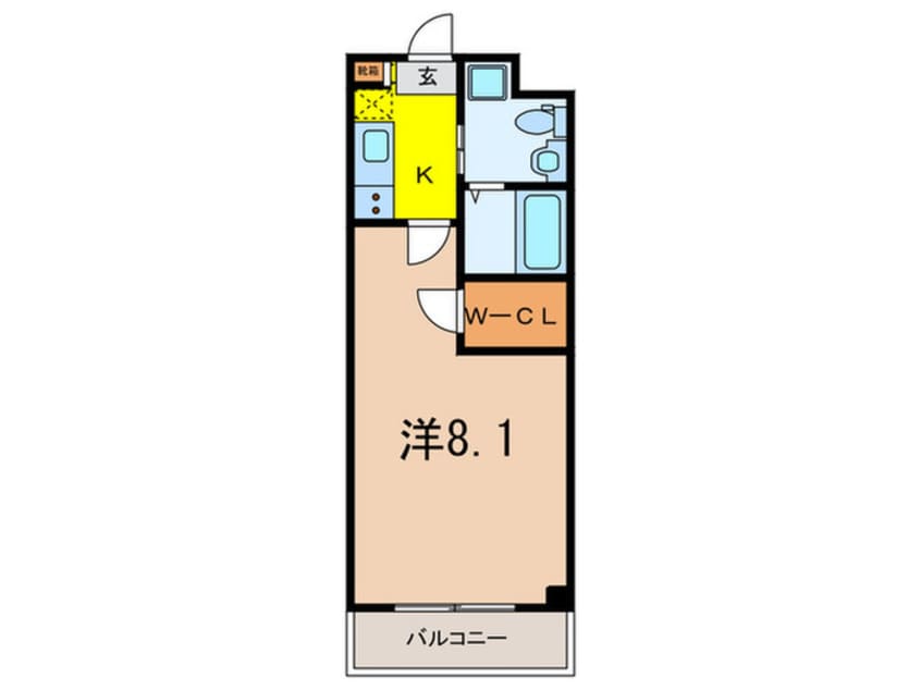 間取図 セレニテ神戸元町