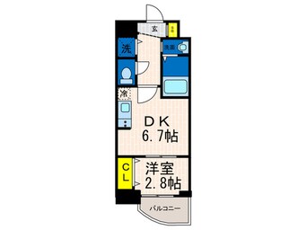 間取図 セレニテ神戸元町