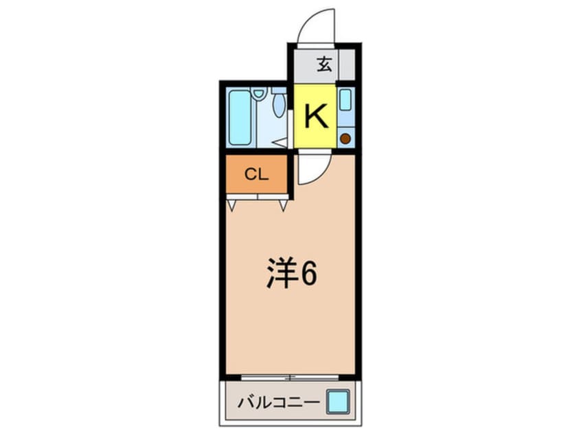 間取図 シャト－栄根Ⅱ