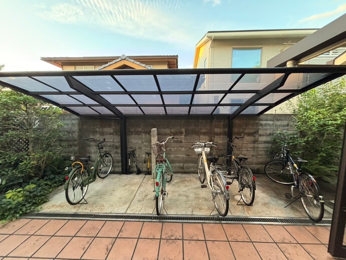 駐輪場 白川楽舎