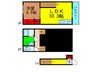 CASA　Horizon　Korien 1LDKの間取り