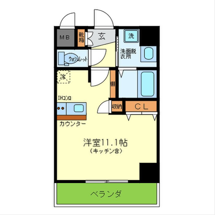 間取り図 ONLYONE三田駅前