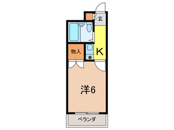 間取図 シャト－栄根Ⅰ