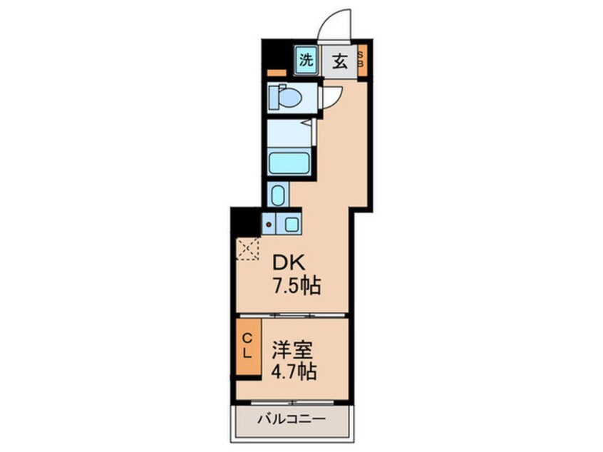 間取図 ＲＩＣＯＴＴＯ鶴橋