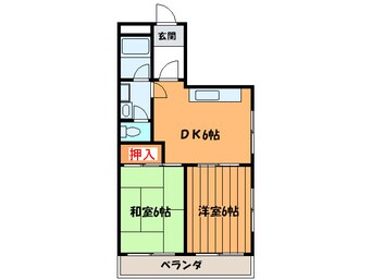 間取図 クリスタル長居