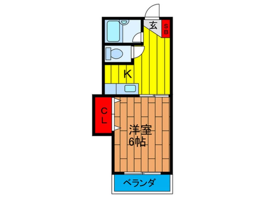 間取図 山一大和田ハイツ