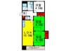 エクセレント緑地公園 3LDKの間取り