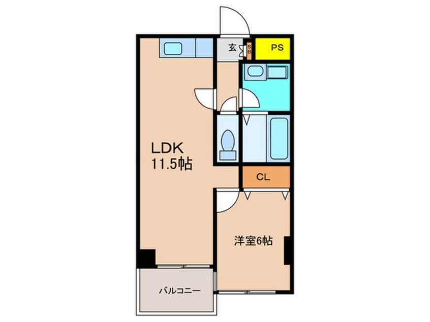 間取図 レクシア上新庄