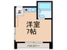 アルカディア六甲 1Rの間取り
