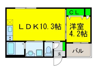 間取図 Ｆメゾン住吉