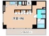 パ－クヴィレッジ南堀江 1Rの間取り