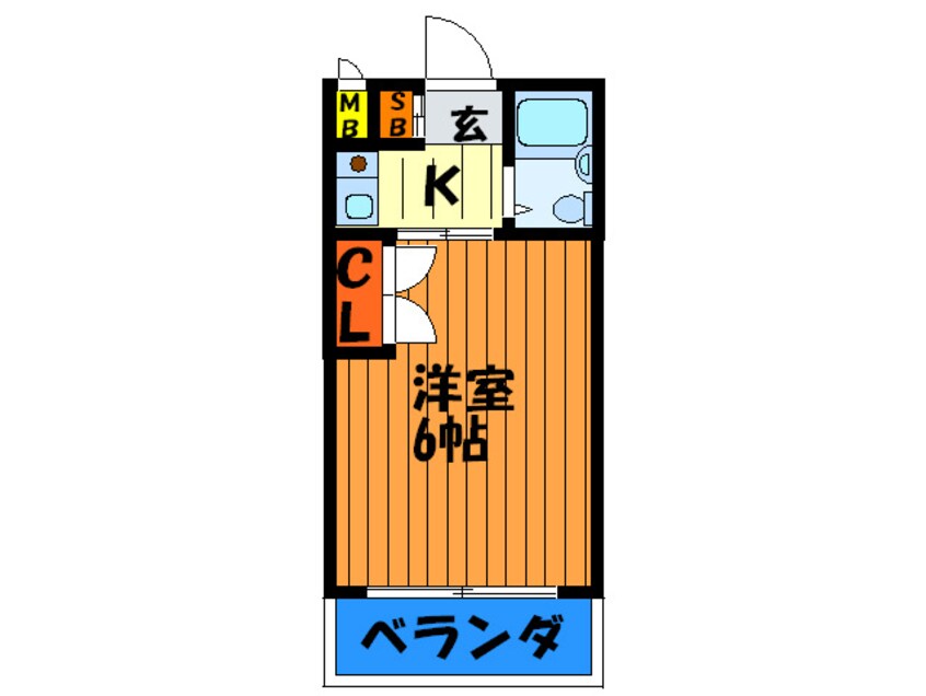 間取図 HAPPY NY