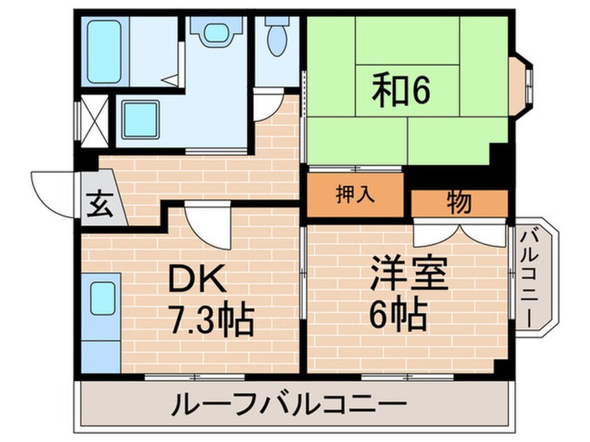 間取図 ミクロハイム