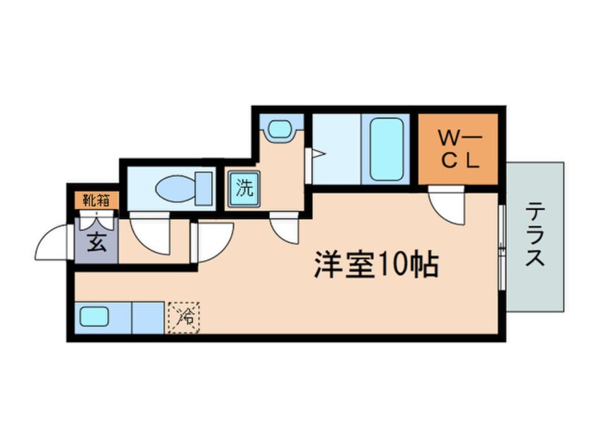間取図 カ－サアザレア