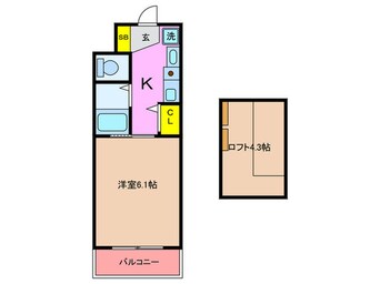 間取図 ｴｽﾃﾑｺ－ﾄ三宮駅前ﾗﾄﾞｩ-（714）