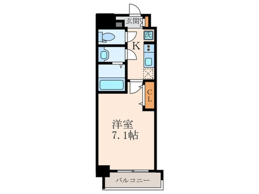 間取図 フレシール昭和通