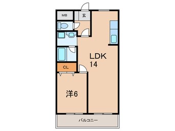 間取図 ロイヤルハイツ有野